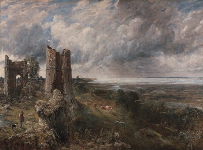 Hadleigh Castle, The Mouth of the Thames--Morning after a Stormy Night by John Constable