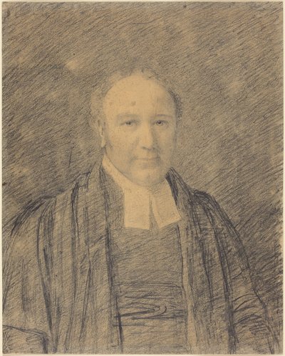 Half-Length Portrait of a Cleric by John Constable