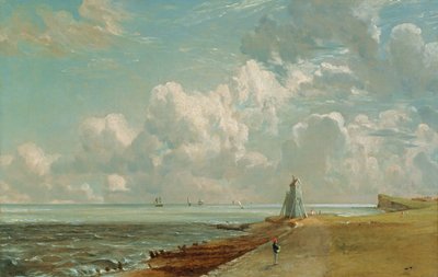 Harwich, The Low Lighthouse and Beacon Hill by John Constable