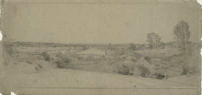 Landscape with a view of Dedham Vale seen from Langham by John Constable