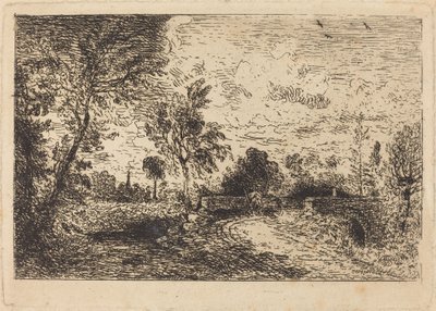 Milford Bridge by John Constable