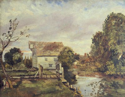 Mill on the River Stour by John Constable