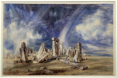 Prehistoric Site of Stonehenge by John Constable
