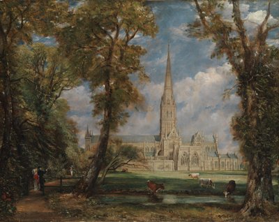 Salisbury Cathedral from the Bishop