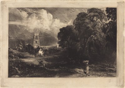 Stoke-by-Neyland by John Constable