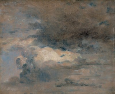 Study of Clouds - Evening by John Constable