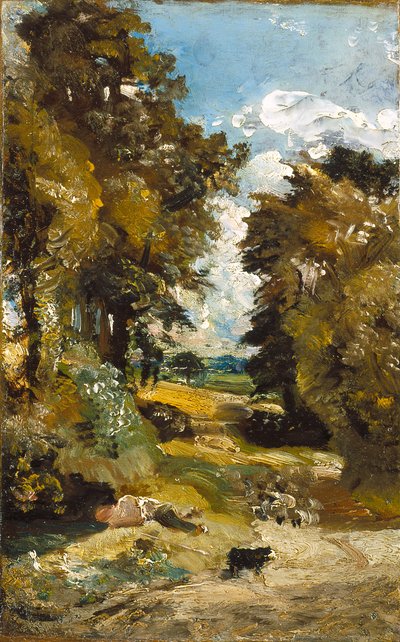 The Cornfield by John Constable