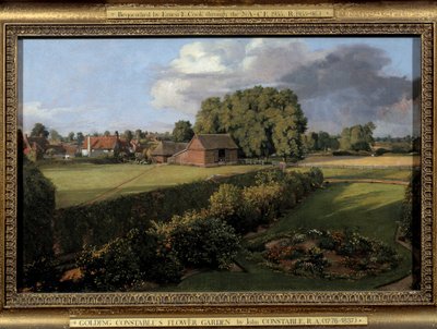 The Garden of Golding Constable by John Constable