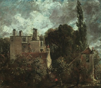 The Grove, or the Admirals House in Hampstead by John Constable
