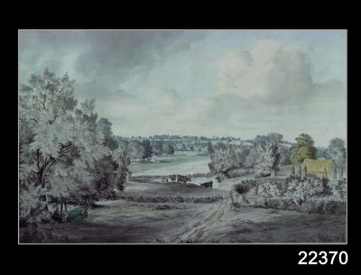 The Valley of the Stour, with Langham church in the distance by John Constable