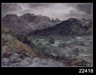 View in Borrowdale by John Constable