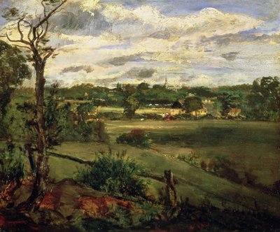 View of Highgate from Hampstead Heath by John Constable