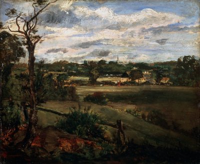 View of Highgate from Hampstead Heath (early 19th century) by John Constable