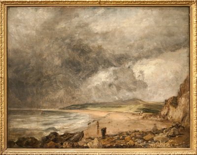 Weymouth Bay Approaching Storm by John Constable