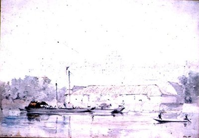 Windsor Castle from the River, 1802 by John Constable