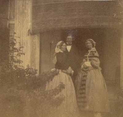 Countess Canning with Guests, Government House, Allahabad by John Constantine Stanley
