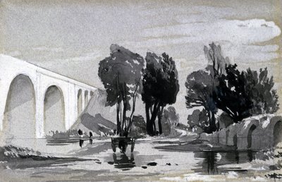 Blythe Viaduct, Hampton-in-Arden, c.1838 by John Cooke Bourne