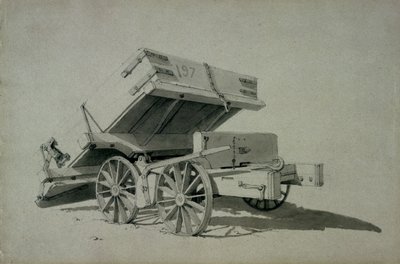 Contractors Tipping Wagon, No.3, 1830s by John Cooke Bourne