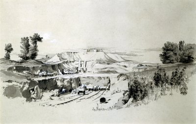 Linslade Tunnel, 23rd June 1837 by John Cooke Bourne