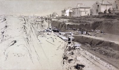 Park Village, 26th August 1836 by John Cooke Bourne