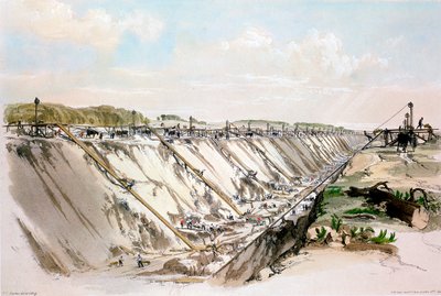 Tring Cutting, London & Birmingham Railway by John Cooke Bourne