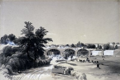 Weedon, Northamptonshire, 6th July 1837 by John Cooke Bourne