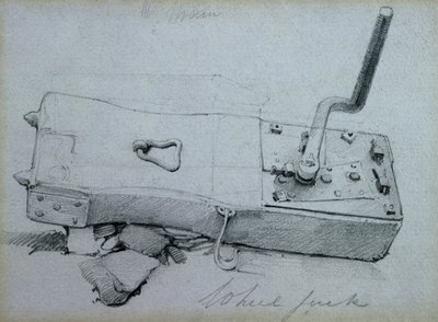 Wheel jack, 1830s by John Cooke Bourne
