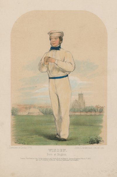 Portrait of John Wisden by John Corbet Anderson