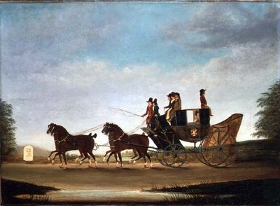 London to Oxford Coach by John Cordrey