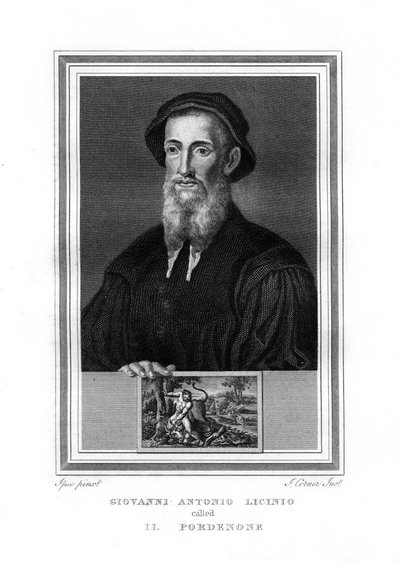 Il Pordenone, Italian Painter of the Venetian School by John Corner