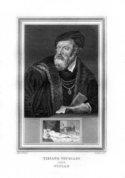 Tiziano Vecelli Titian, Italian High Renaissance Painter by John Corner