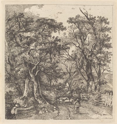 Road Scene, Hethersett by John Crome