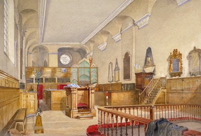 Interior view of St Michael