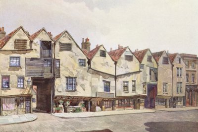Lost London: Ancient Tenements in Bermondsey Street by John Crowther