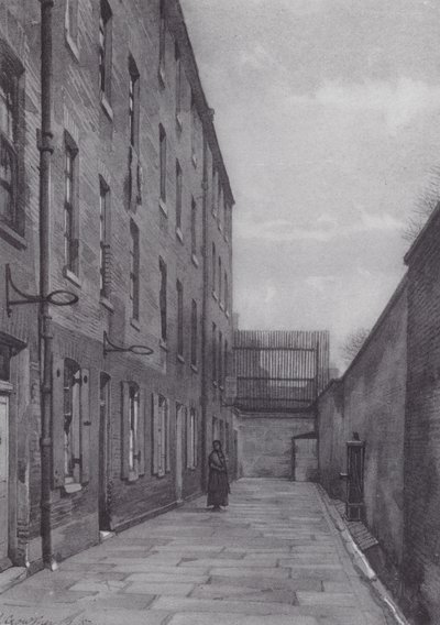 Lost London: Marshalsea Place, Portion of the Debtors Prison by John Crowther