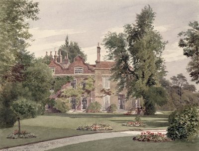 Side view of Raleigh House, Brixton Hill, Lambeth, 1887 by John Crowther