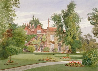 Side view of Raleigh House, Brixton Hill, Lambeth, London by John Crowther