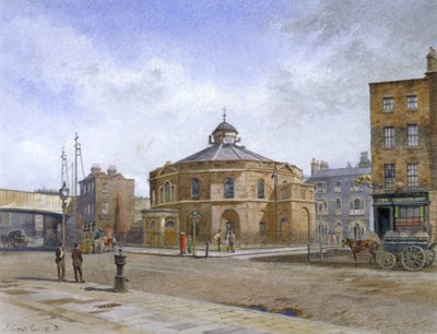 Surrey Chapel, Blackfriars Road, Southwark, London, 1881 by John Crowther