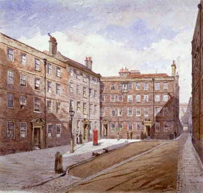 View of Brick Court, Middle Temple, London by John Crowther