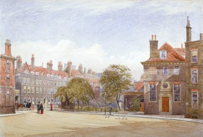 View of New Inn, Wych Street, Westminster, London, 1882 by John Crowther
