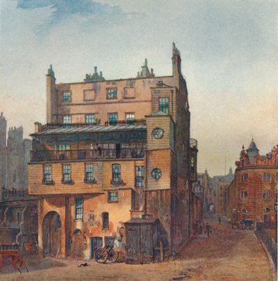 View of a House, Cecil Street, Westminster, London by John Crowther