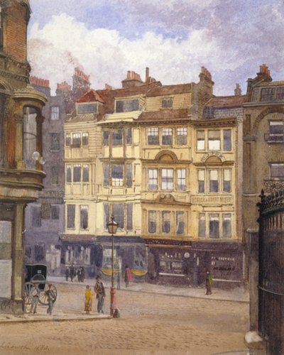 View of Nos 164-165 Strand, Westminster, London by John Crowther