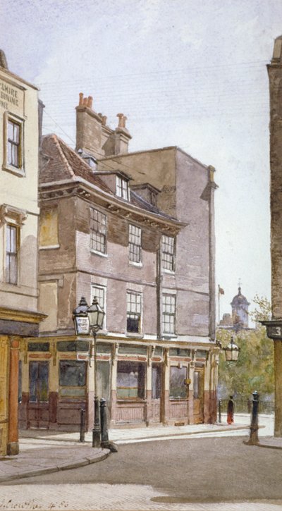 View of the Crooked Billet Inn, King Street, Stepney, London, 1886 by John Crowther