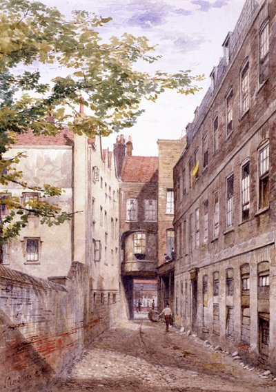 White Horse Inn, Fetter Lane, London, 1882 by John Crowther