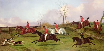 Full Cry with His First Hunt by John Dalby