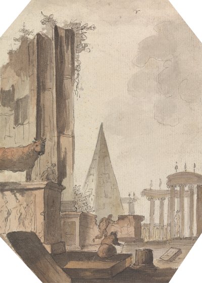 Design for a Wall Decoration by John Devoto