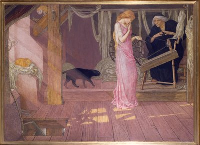 Sleeping Beauty: The Princess Pricks her Finger by John Dickson Batten