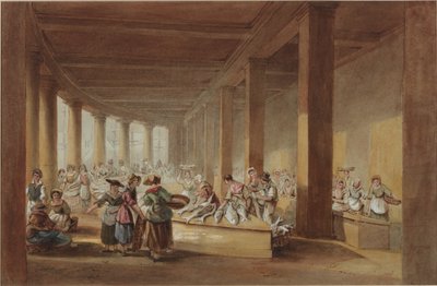 The Old Fish Market, Sandhill, Newcastle upon Tyne by John Dobson