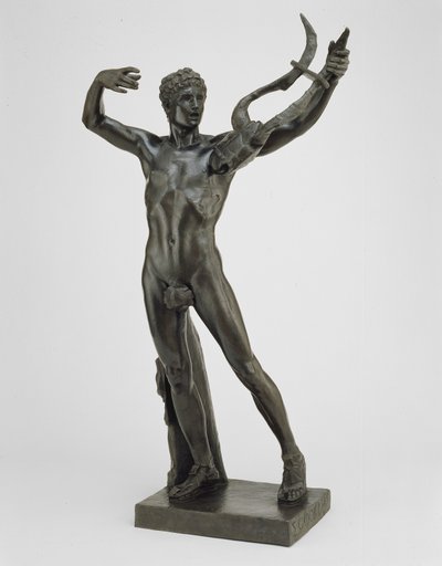 Young Sophocles Leading the Chorus of Victory after the Battle of Salamis by John Donoghue