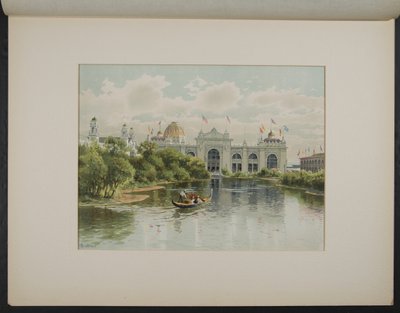 The Hall of Mines from the West Lagoon by John Douglas Woodward
